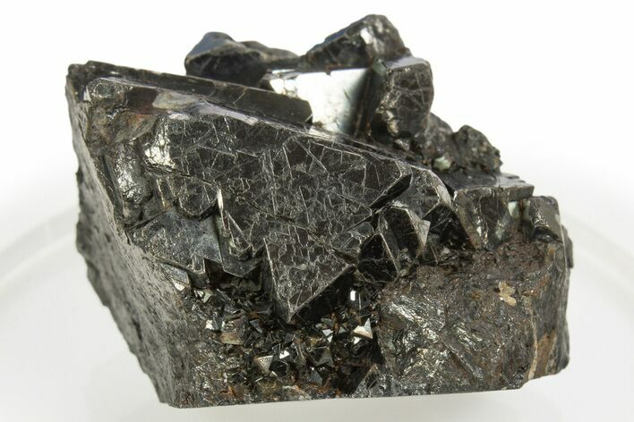 Lustrous Octahedral Magnetite Crystal Cluster - Utah #320453